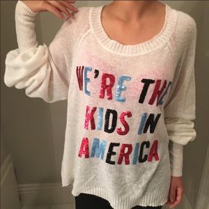 Wild fox authentic sweater